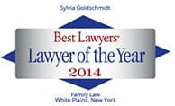 Sylvia Goldschmidt | Best Lawyers | Lawyer of The Year | 2014 | Family Law White Plains, New York